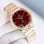 Omega De Ville 40mm 2824 Movement Sapphire Glass Rose Gold/Gold Stainless Steel Watch